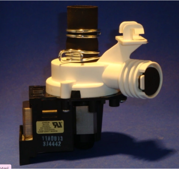 ER 154580301 Drain Pump for Frigidaire/Electrolux Washer