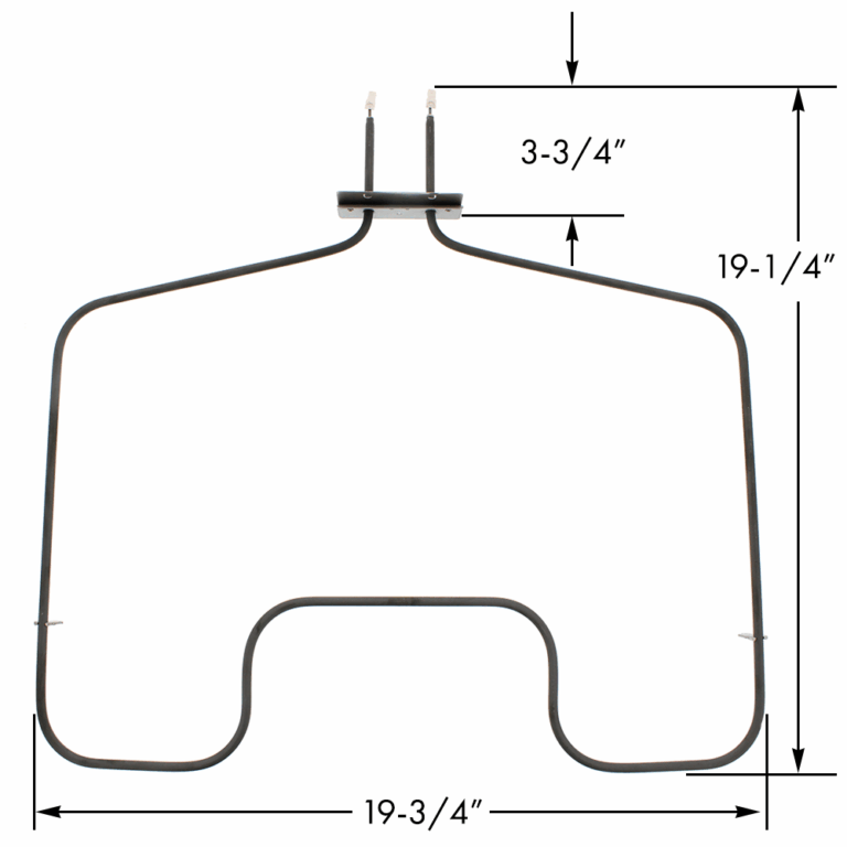 Part No. ER B777 Bake Element for Whirlpool