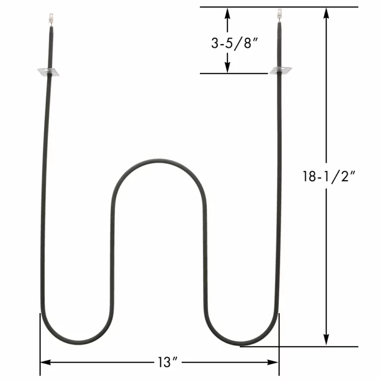 Part No. ER B1551 Bake Element for Whirlpool