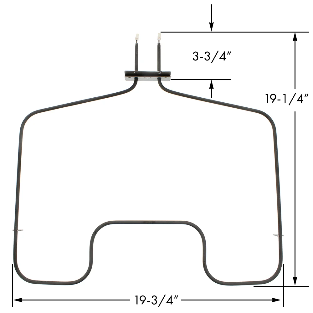 Part No. ER B777 Bake Element for Whirlpool - Image 2